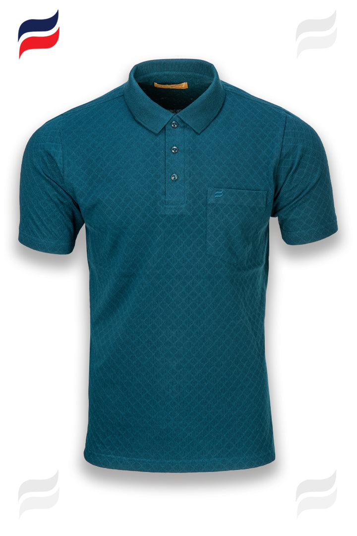 Kevin Ninan Jacquard Polo