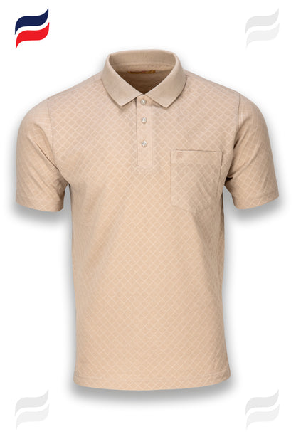 Kevin Ninan Jacquard Polo