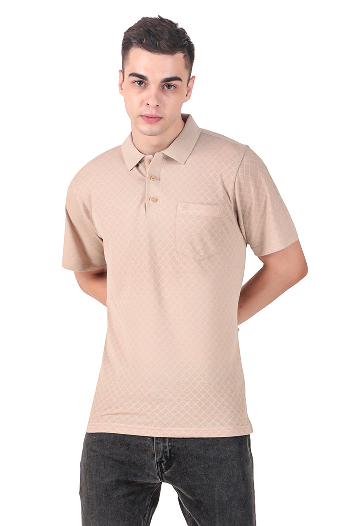 Kevin Ninan Jacquard Polo