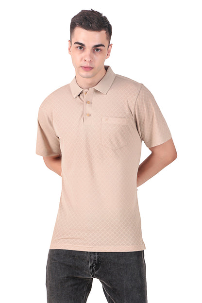 Kevin Ninan Jacquard Polo