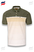 Kevin Ninan Striped Polo
