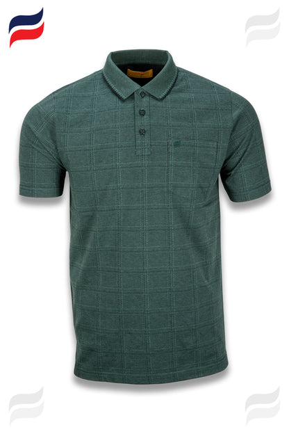 Kevin Ninan Jacquard Polo