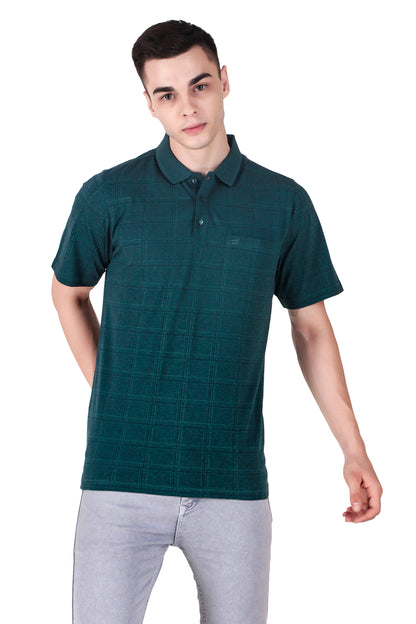 Kevin Ninan Jacquard Polo