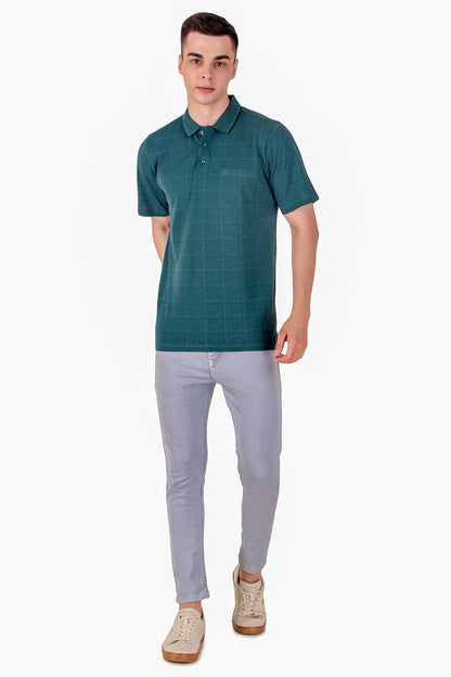 Kevin Ninan Jacquard Polo