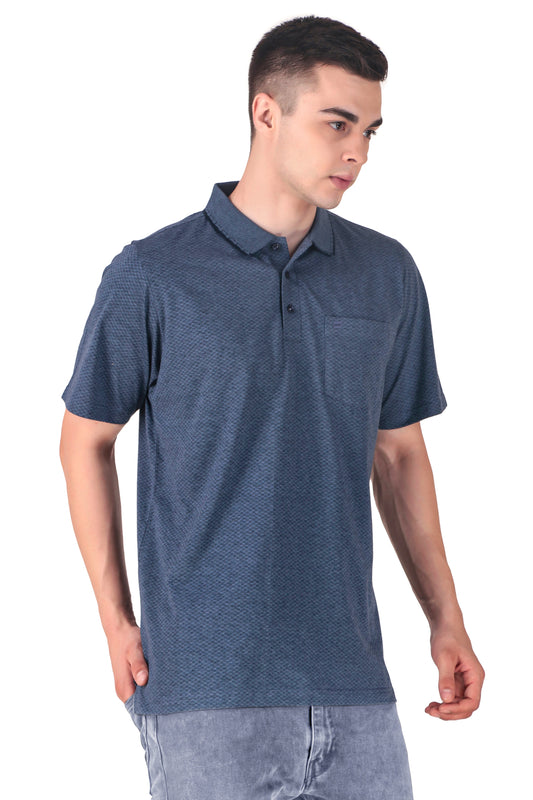 Kevin Ninan Jacquard Polo