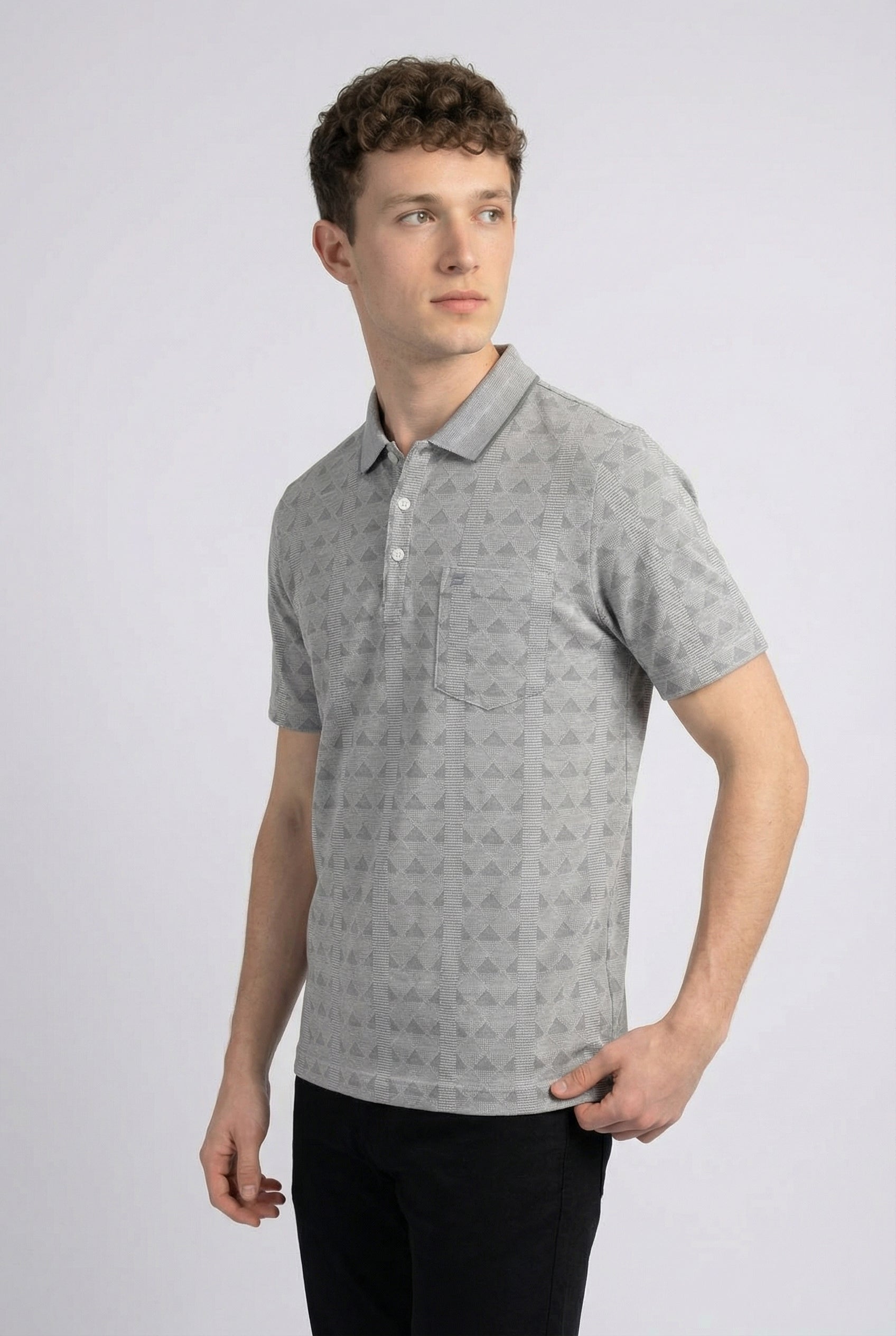 Jacquard Polo