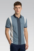 Striped Jacquard Polo