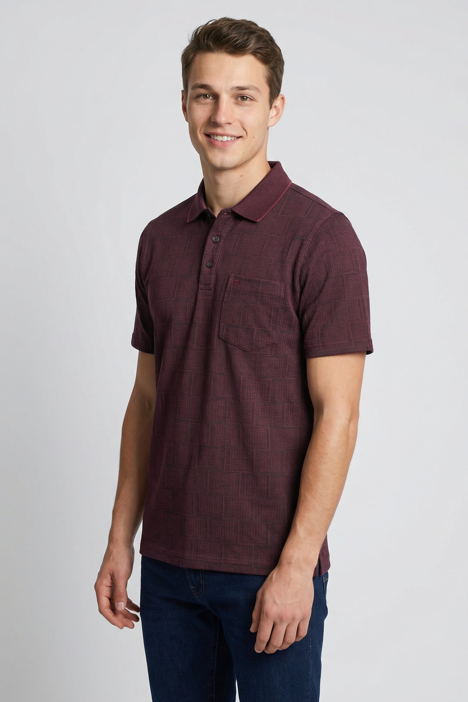 Jacquard Polo