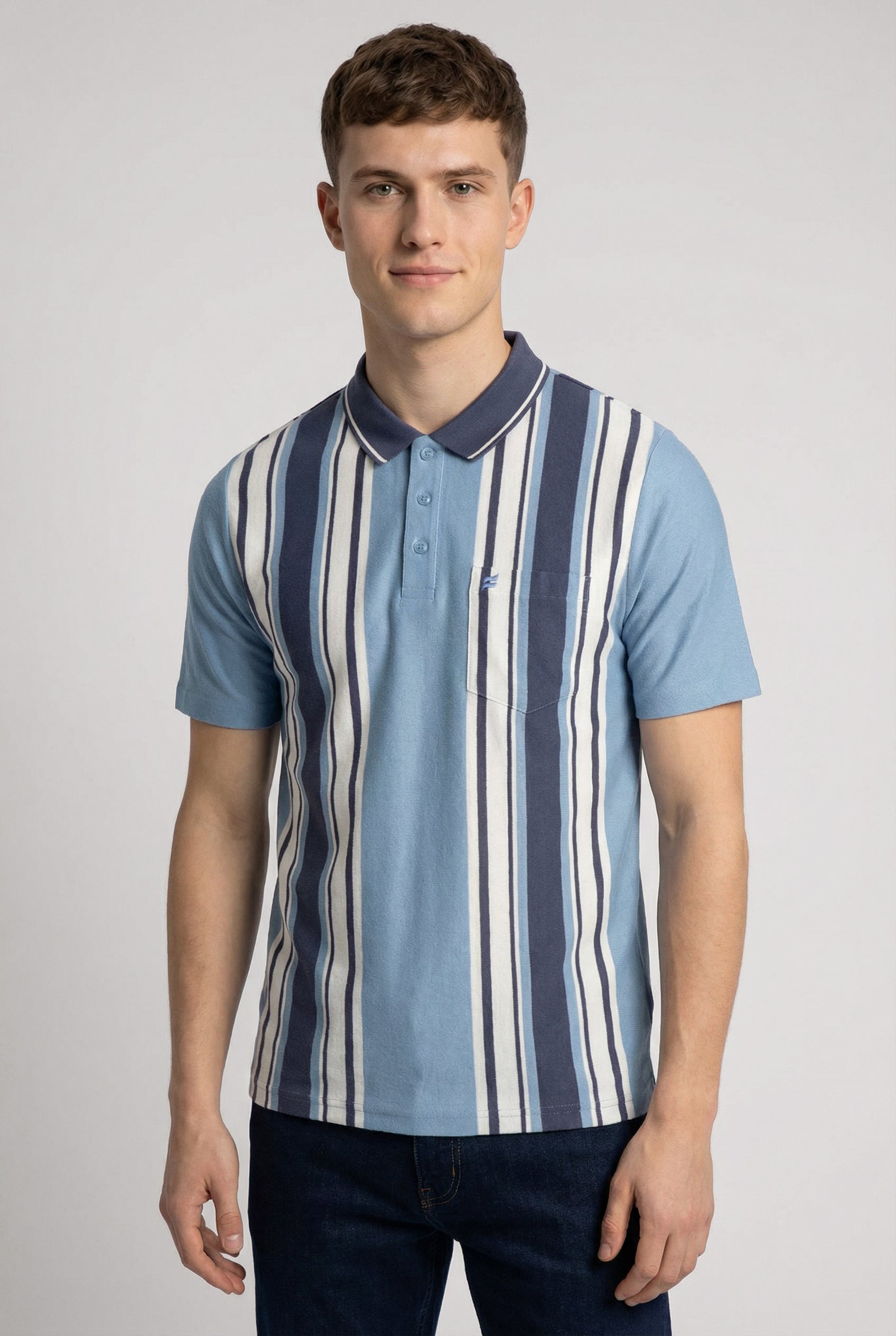 Striped Polo
