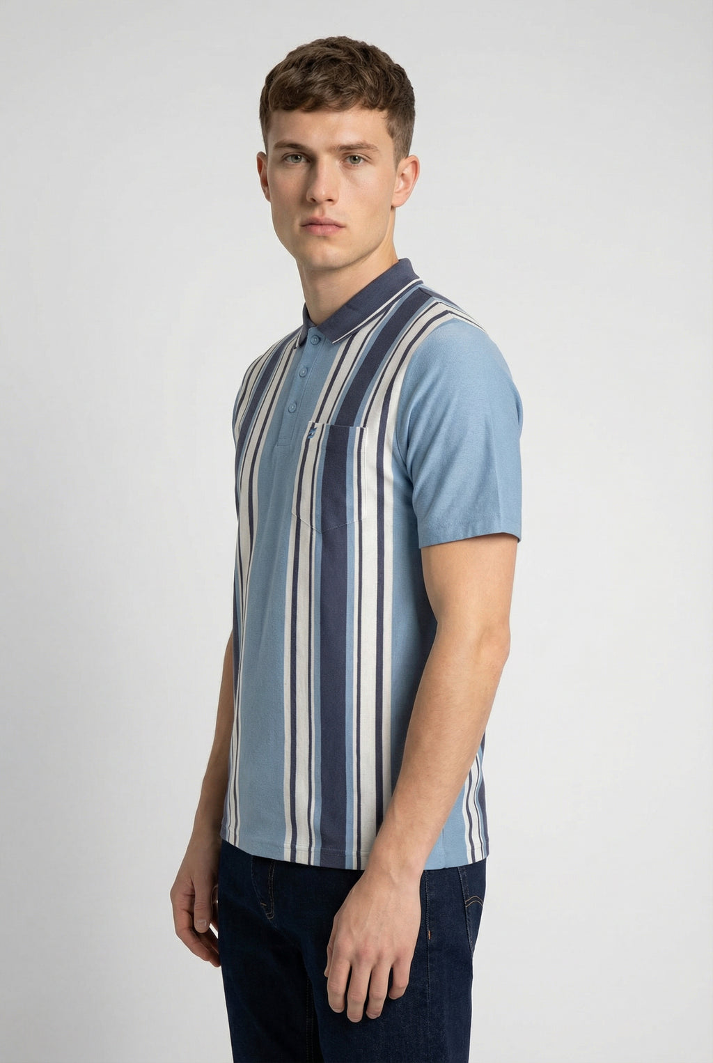 Striped Polo