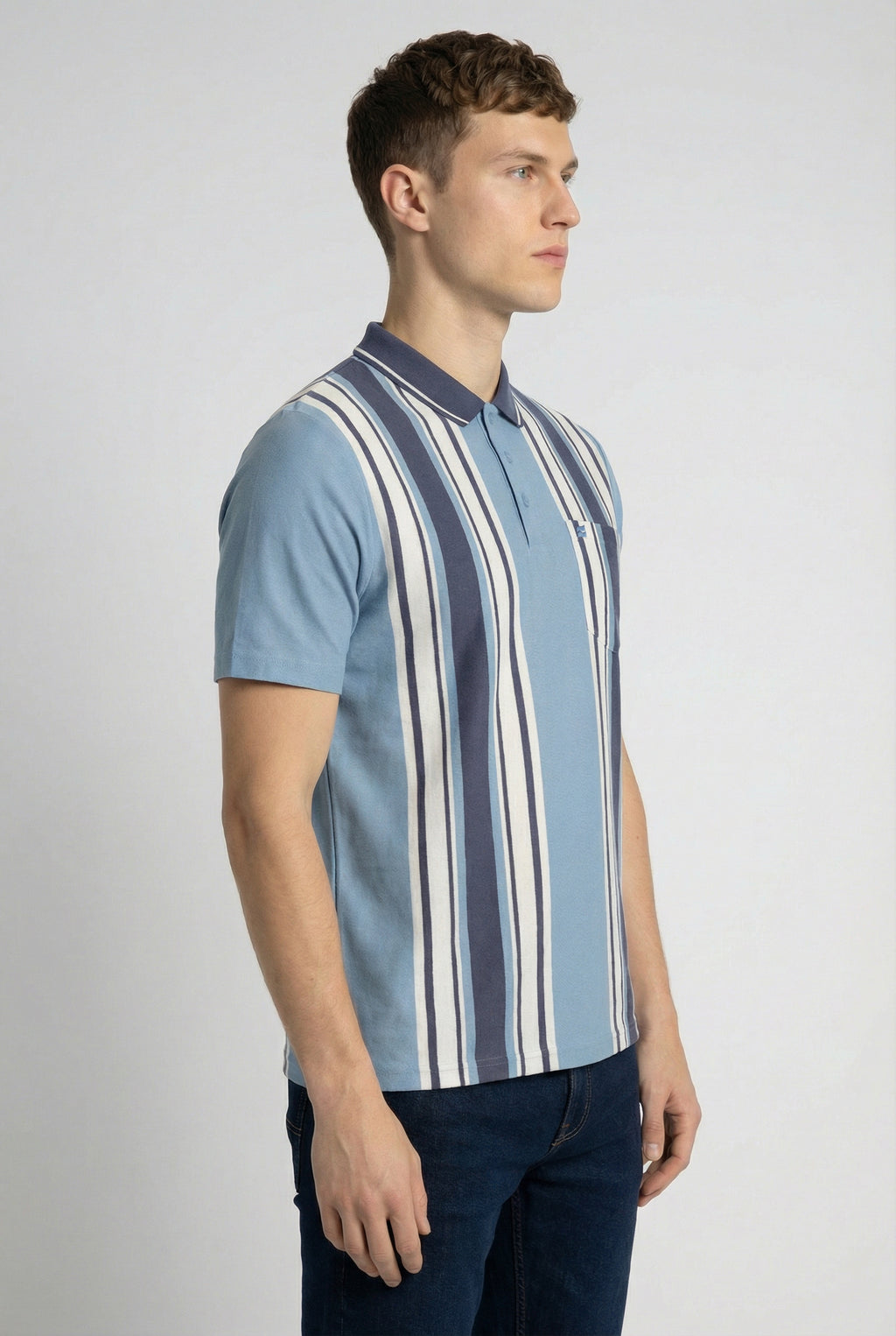 Striped Polo