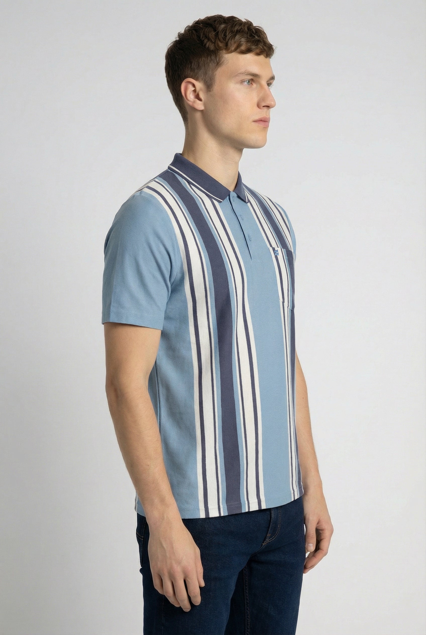 Striped Polo