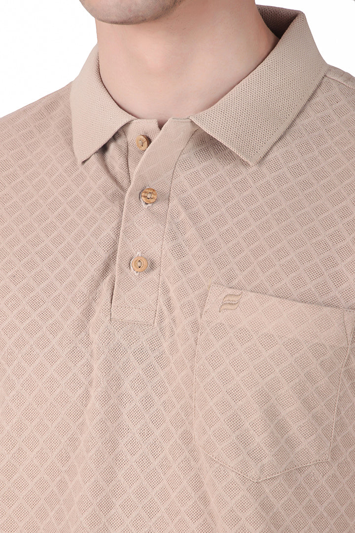 Kevin Ninan Jacquard Polo