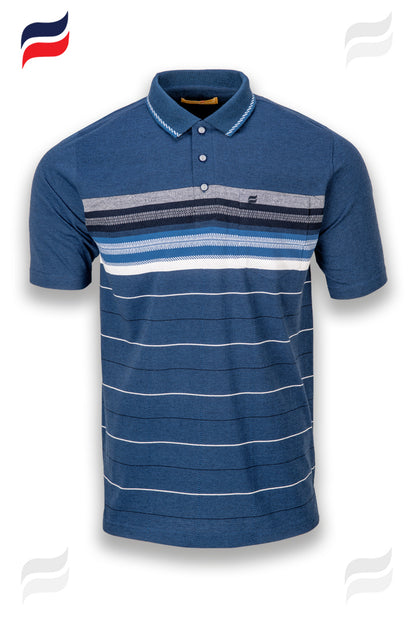 Kevin Ninan Jacquard Polo