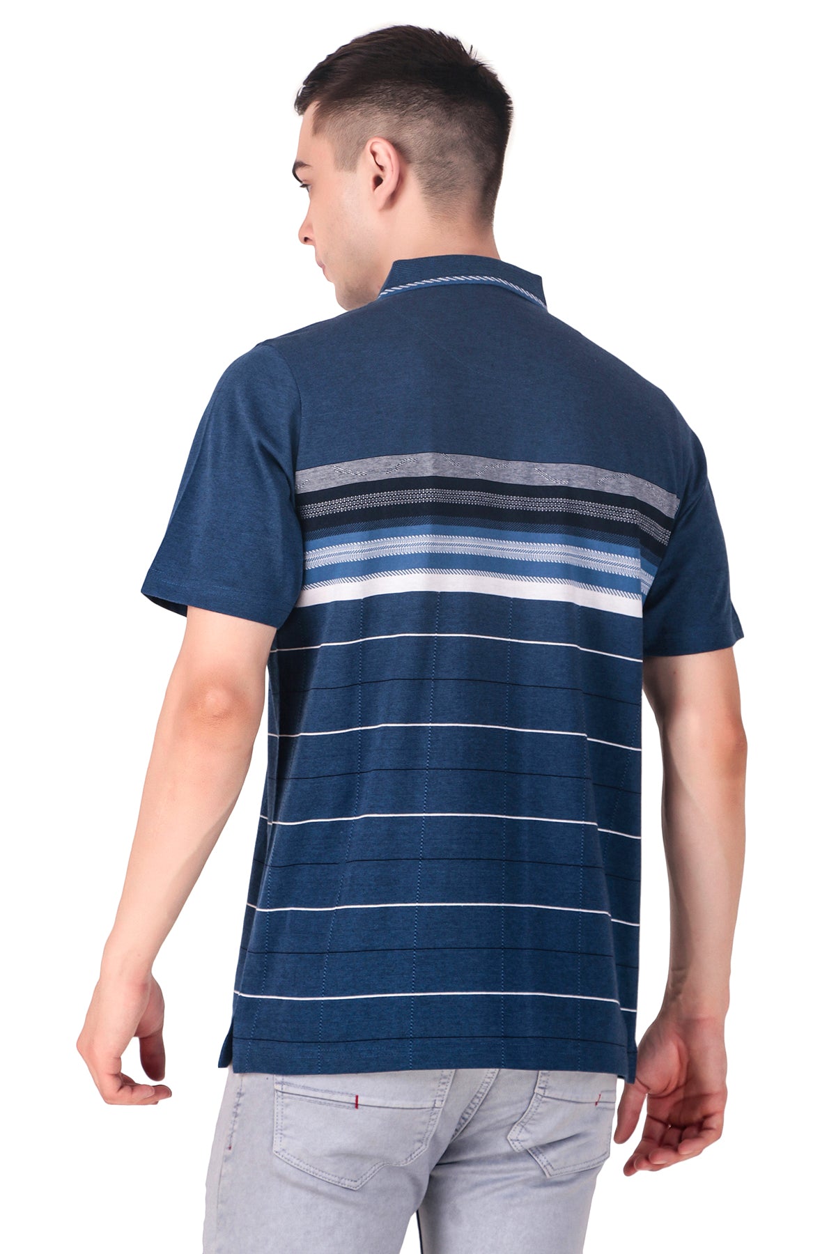 Kevin Ninan Jacquard Polo