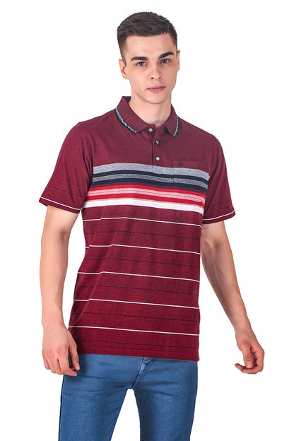 Kevin Ninan Jacquard Polo