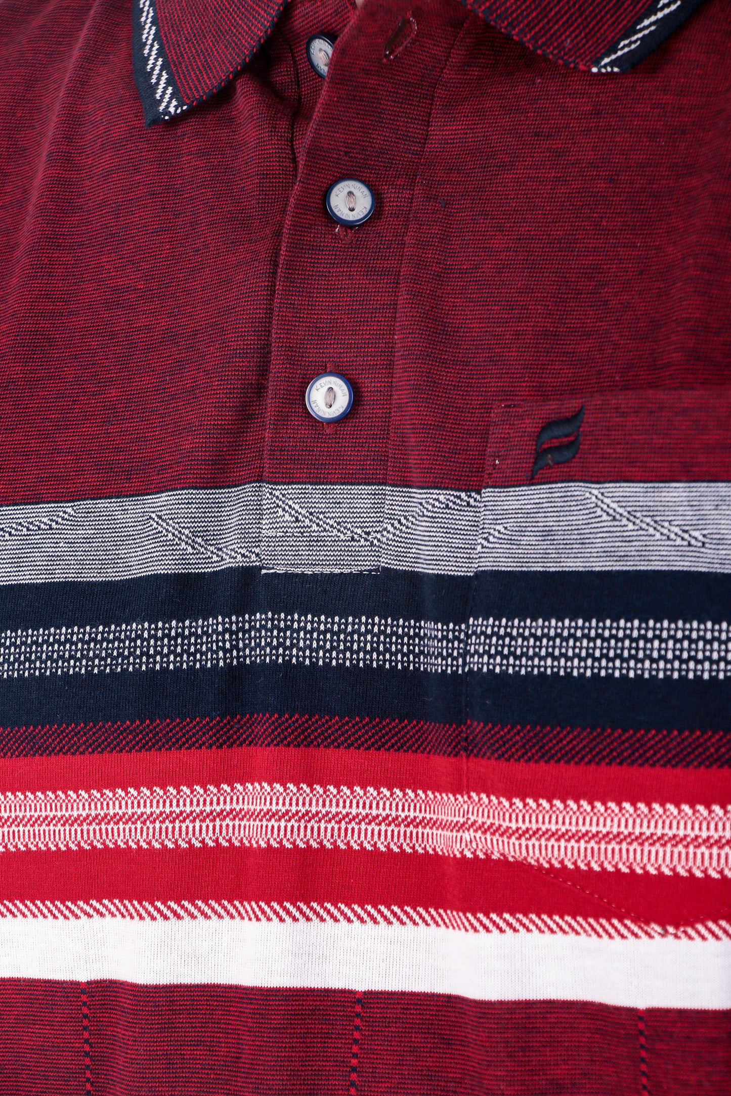 Kevin Ninan Jacquard Polo