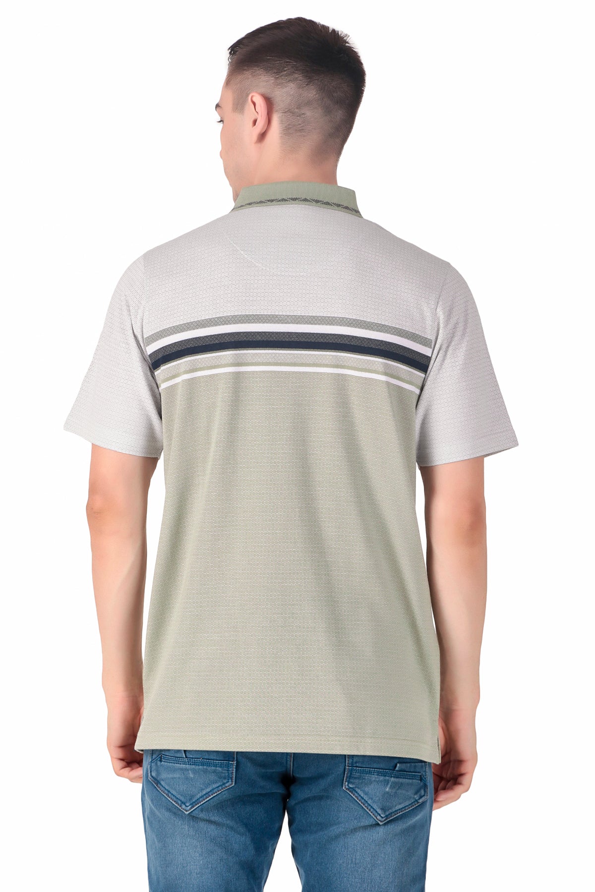 Kevin Ninan Jacquard Polo