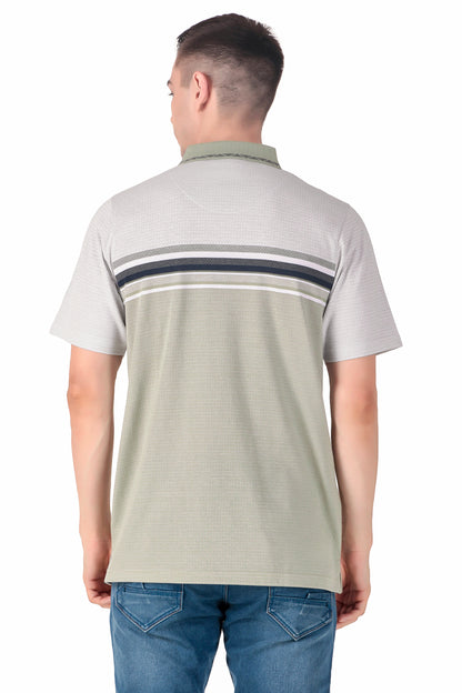 Kevin Ninan Jacquard Polo