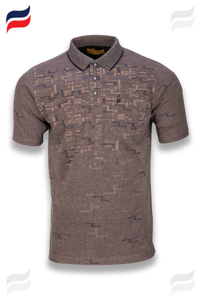 Kevin Ninan Jacquard Polo