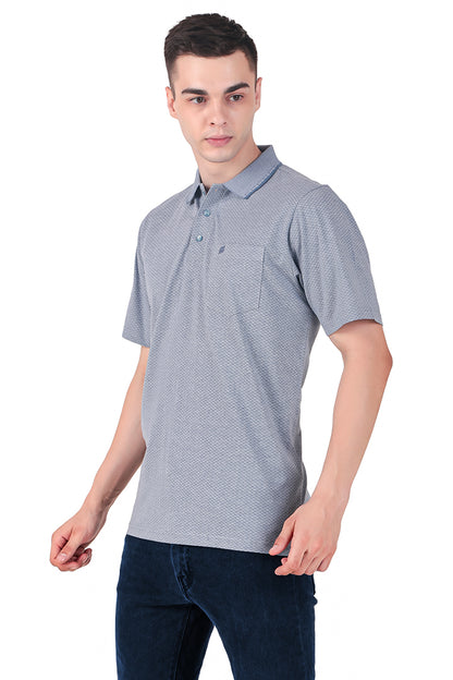 Kevin Ninan Jacquard Polo