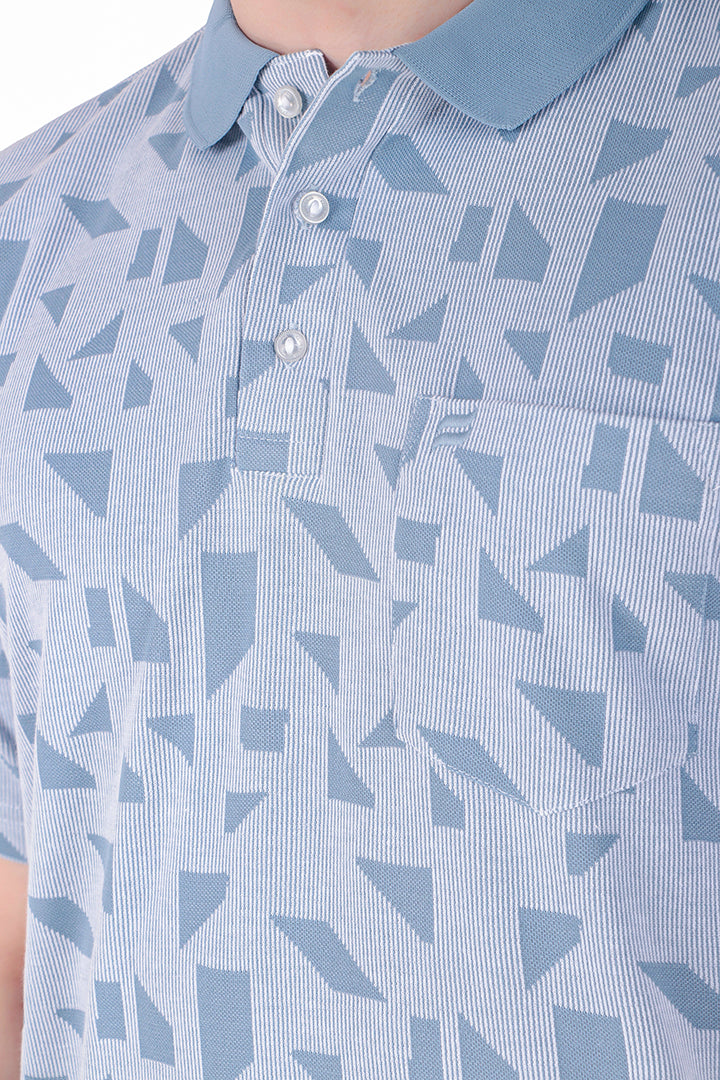 Kevin Ninan Jacquard Polo