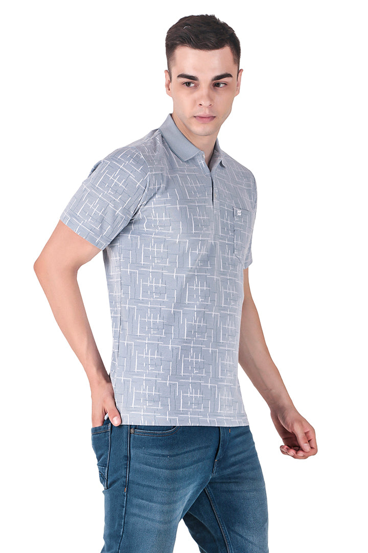 Kevin Ninan Jacquard Polo