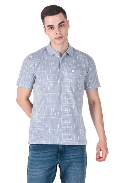 Kevin Ninan Jacquard Polo