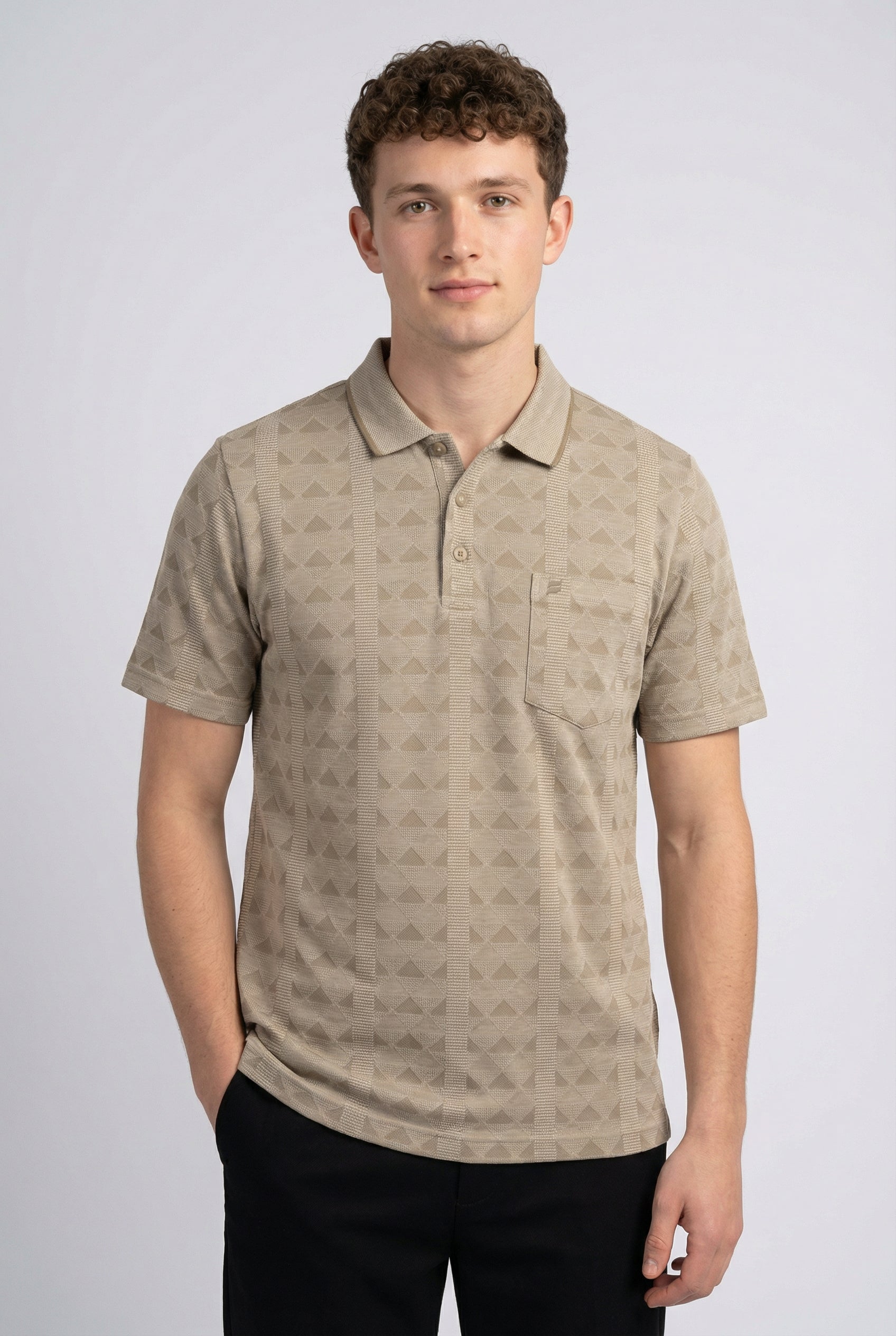 Jacquard Polo