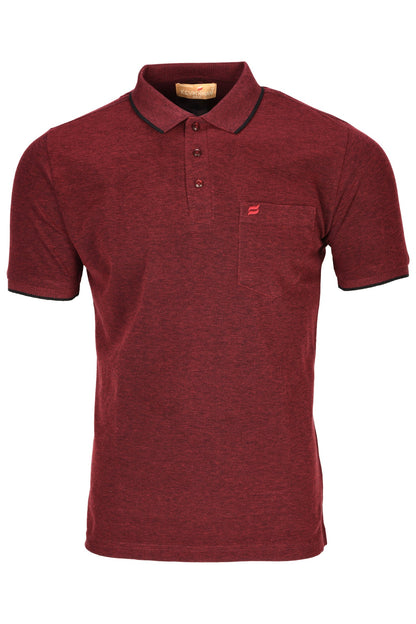 Kevin Ninan Dual tone Maroon basic polo